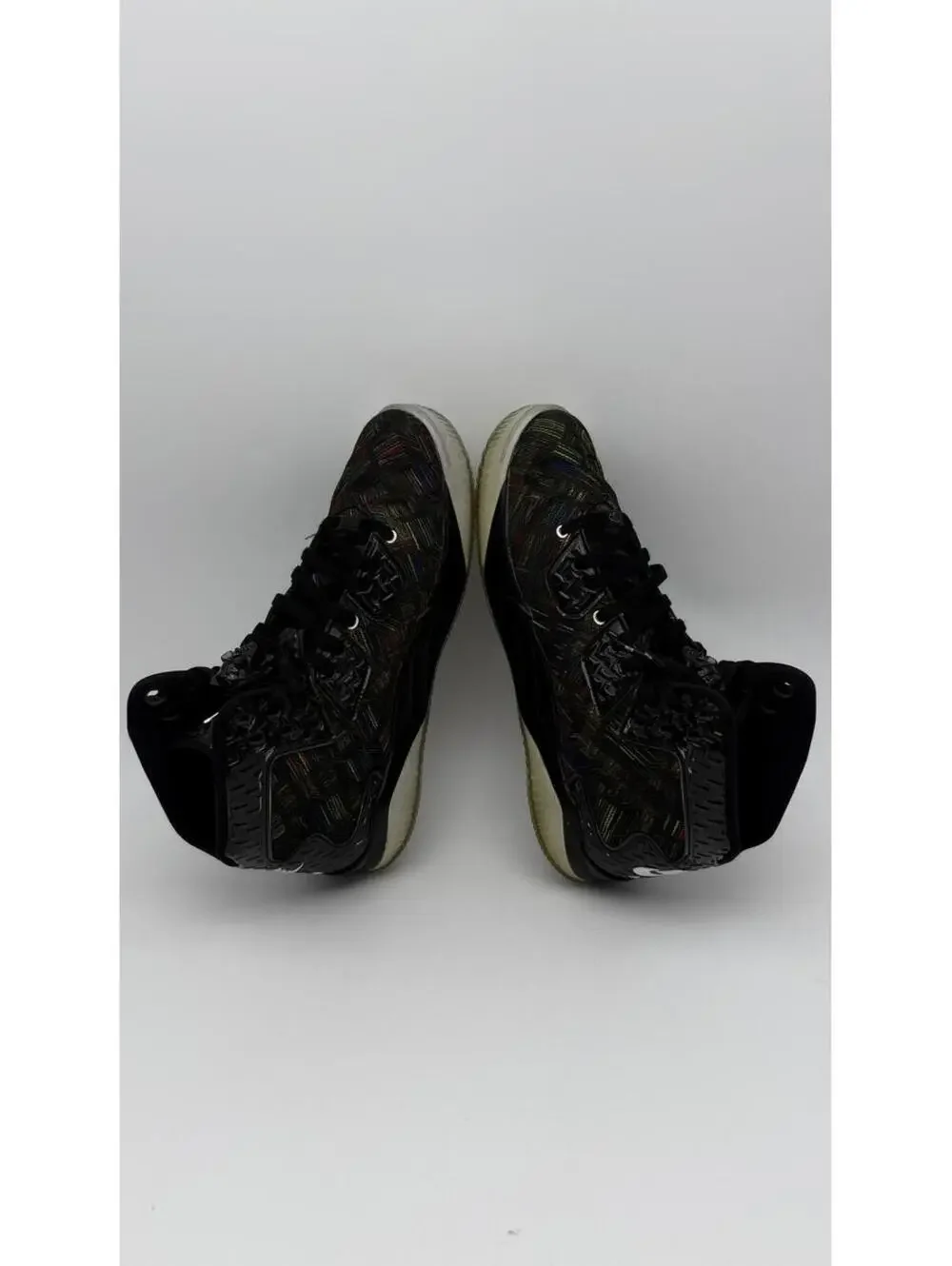 Air Jordan Spike 40 BHM Black History Month Mens 11.5 Black Voltage Green